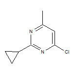 4-Chloro-2-cyclopropyl-6-methylpyrimidine