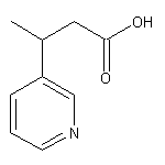3-(Pyridin-3-yl)butanoic acid