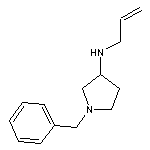1-benzyl-N-(prop-2-en-1-yl)pyrrolidin-3-amine