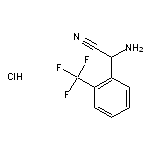 2-Amino-2-[2-(trifluoromethyl)phenyl]acetonitrile Hydrochloride