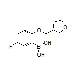5-Fluoro-2-[(tetrahydrofuran-3-yl)methoxy]phenylboronic Acid