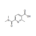6-(Dimethylcarbamoyl)-2-methylnicotinic Acid