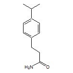 3-(4-Isopropylphenyl)propanamide