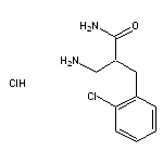 3-amino-2-[(2-chlorophenyl)methyl]propanamide hydrochloride