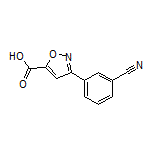 3-(3-Cyanophenyl)isoxazole-5-carboxylic Acid