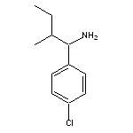 1-(4-chlorophenyl)-2-methylbutan-1-amine