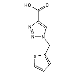 1-(thiophen-2-ylmethyl)-1H-1,2,3-triazole-4-carboxylic acid