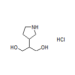 2-(Pyrrolidin-3-yl)propane-1,3-diol Hydrochloride