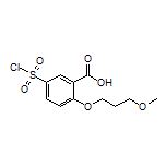5-(Chlorosulfonyl)-2-(3-methoxypropoxy)benzoic Acid