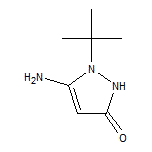 5-Amino-1-(tert-butyl)-1H-pyrazol-3(2H)-one