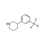 3-[3-(Trifluoromethyl)phenyl]piperidine