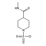 4-(methylcarbamoyl)piperidine-1-sulfonyl chloride