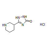 5-(Piperidin-3-yl)-1H-1,2,4-triazol-3(2H)-one Hydrochloride
