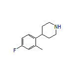 4-(4-Fluoro-2-methylphenyl)piperidine