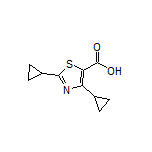 2,4-Dicyclopropylthiazole-5-carboxylic Acid