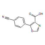 5-(4-Cyanophenyl)oxazole-4-carboxylic Acid
