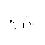 4,4-Difluoro-2-methylbutanoic Acid