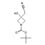 2-(1-Boc-3-hydroxyazetidin-3-yl)acetonitrile