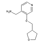 [3-(oxolan-3-ylmethoxy)pyridin-4-yl]methanamine
