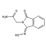 2-[1-(hydroxyimino)-3-oxo-2,3-dihydro-1H-isoindol-2-yl]acetamide