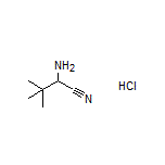 2-Amino-3,3-dimethylbutanenitrile Hydrochloride