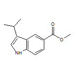 Methyl 3-Isopropyl-1H-indole-5-carboxylate