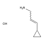 3-cyclopropylprop-2-en-1-amine hydrochloride