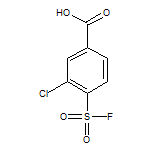 3-Chloro-4-(fluorosulfonyl)benzoic Acid