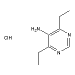 4,6-diethylpyrimidin-5-amine hydrochloride