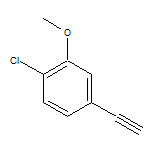 1-Chloro-4-ethynyl-2-methoxybenzene