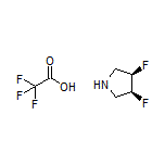 (3R,4S)-3,4-Difluoropyrrolidine Trifluoroa