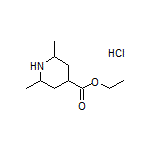 Ethyl 2,6-Dimethylpiperidine-4-carboxylate Hydrochloride