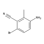 3-Amino-6-bromo-2-methylbenzonitrile