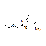 1-[2-(Ethoxymethyl)-4-methylthiazol-5-yl]ethanamine