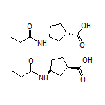 cis-3-Propionamidocyclopentanecarboxylic Acid
