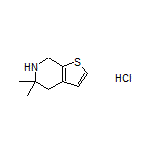 5,5-Dimethyl-4H,5H,6H,7H-thieno[2,3-c]pyridine Hydrochloride