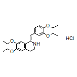 1-(3,4-Diethoxybenzylidene)-6,7-diethoxy-1,2,3,4-tetrahydroisoquinoline Hydrochloride