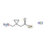 2-[1-(Aminomethyl)cyclopropyl]acetic Acid Hydrochloride