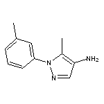 5-Methyl-1-(m-tolyl)-1H-pyrazol-4-amine