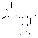 (2R,6S)-4-(3-Fluoro-5-nitrophenyl)-2,6-dimethylmorpholine