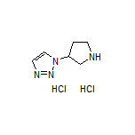 1-(Pyrrolidin-3-yl)-1H-1,2,3-triazole Dihydrochloride
