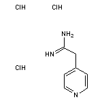 2-(pyridin-4-yl)ethanimidamide trihydrochloride