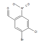 5-Bromo-4-chloro-2-nitrobenzaldehyde