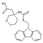 2-[3-(Fmoc-amino)tetrahydro-2H-pyran-3-yl]acetic Acid