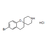 6-Bromo-3,4-dihydrospiro[1-benzopyran-2,4’-piperidine] Hydrochloride