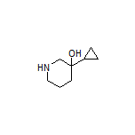3-Cyclopropylpiperidin-3-ol