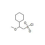 2-Cyclohexyl-2-methoxyethanesulfonyl Chloride
