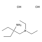 (2-amino-2-ethylbutyl)diethylamine dihydrochloride