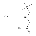 2-[(2,2-dimethylpropyl)amino]acetic acid hydrochloride