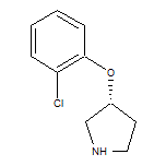(3R)-3-(2-Chlorophenoxy)pyrrolidine